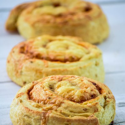 Savoury Corn Swirls