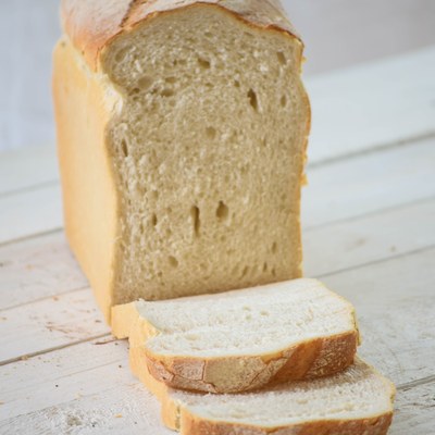 White Tin Bread and Bloomers