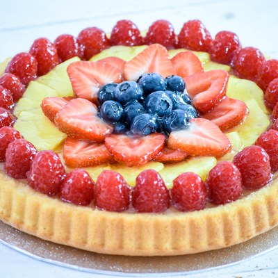 Fruit Flan Sponge