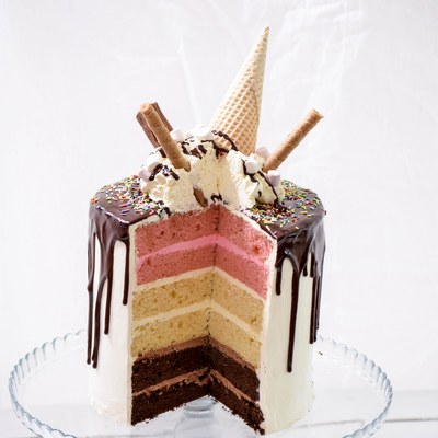 Neapolitan Cake